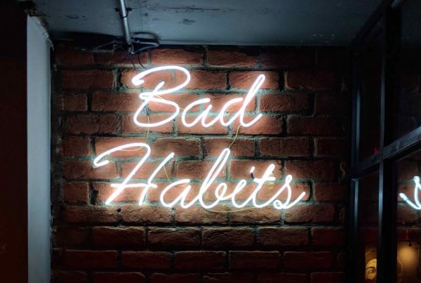 bad habits sign